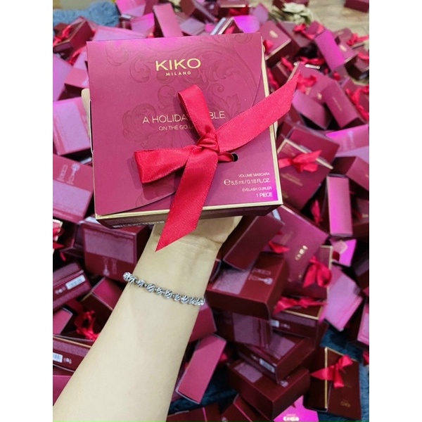 SET Mascara và bàn chuốt cong lông mi KIKO | BigBuy360 - bigbuy360.vn