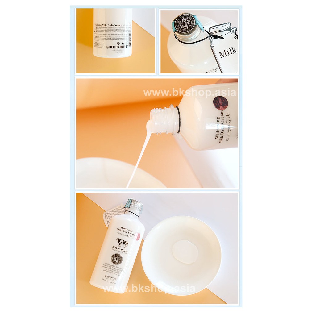 (Auth Thái) Sữa Tắm Trắng Da Milk Plus  Beauty Buffet Thái Lan