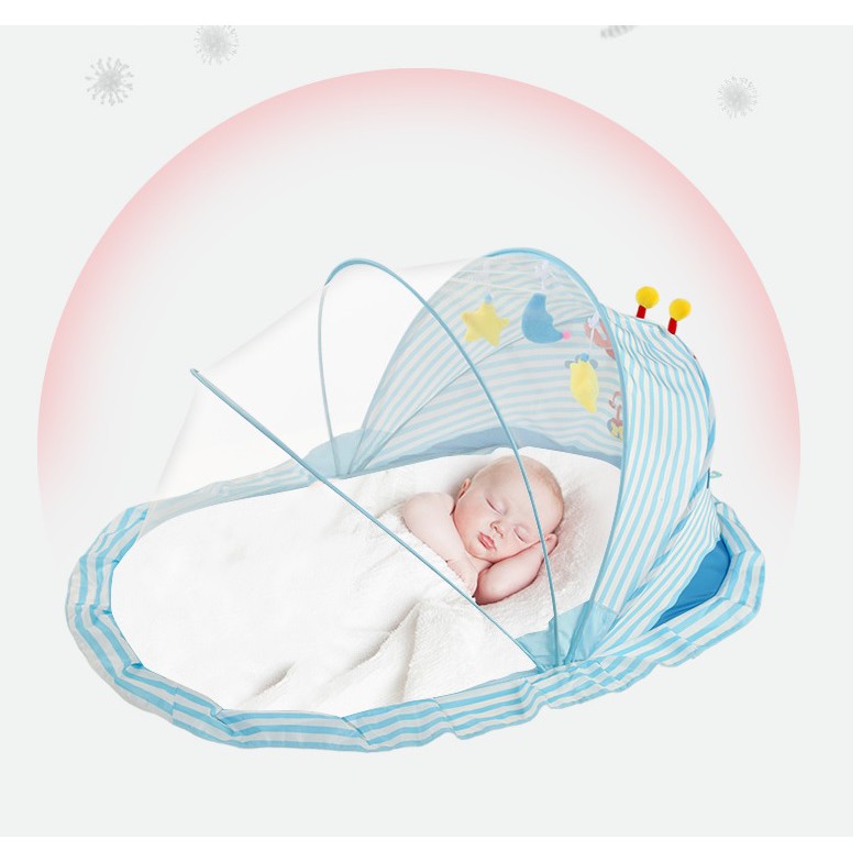 MÀN CHỤP ANIMAL GẤP GỌN CHỐNG MUỖI CHO BÉ/ MÀN NGỦ CHO BÉ