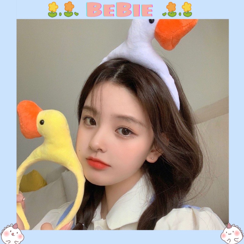 Bờm cài tóc vịt mỏ cam siêu đáng yêu BeBie - BP364