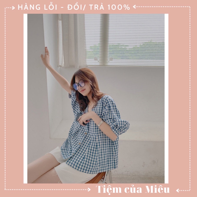 SET ULZZANG ÁO BBD CARO MIX QUẦN SOOC TRẮNG | BigBuy360 - bigbuy360.vn