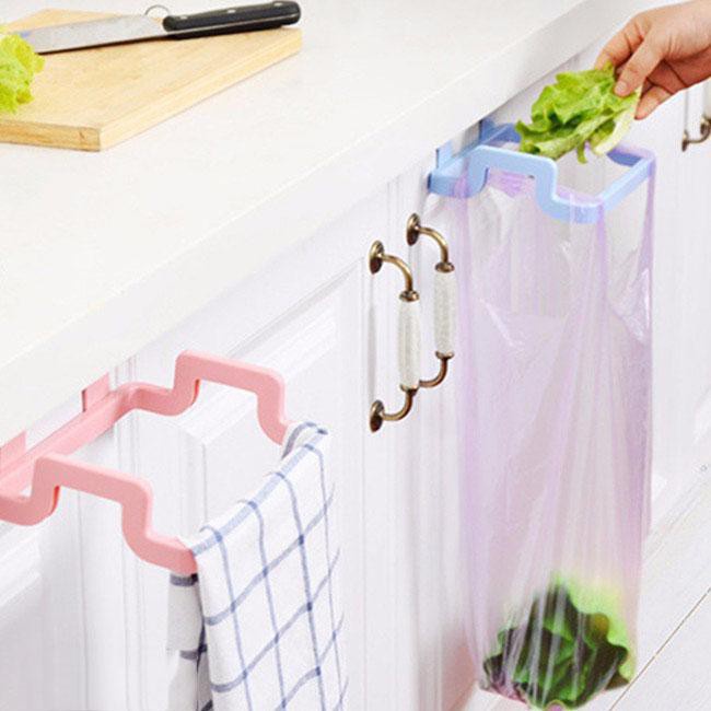 Combo 2 Giá Treo Khăn, Túi Nilong Đựng Rác Hợp Vệ Sinh-Vrg1302 Lavio Store