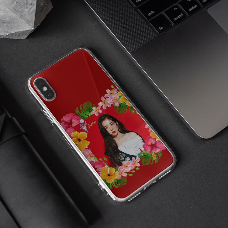 Ốp iphone rẻ irene - red velvet sành điệu silicone từ 6 đến 12 HQUPOD0764