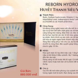 Huyết thanh reborn
