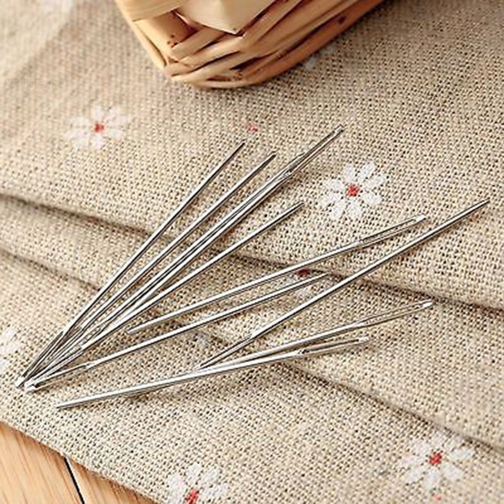 PTPTRATE ★10pcs 5cm Large Eye Embroidery Tapestry Darning Needle Sewing Bees Crafts Tools