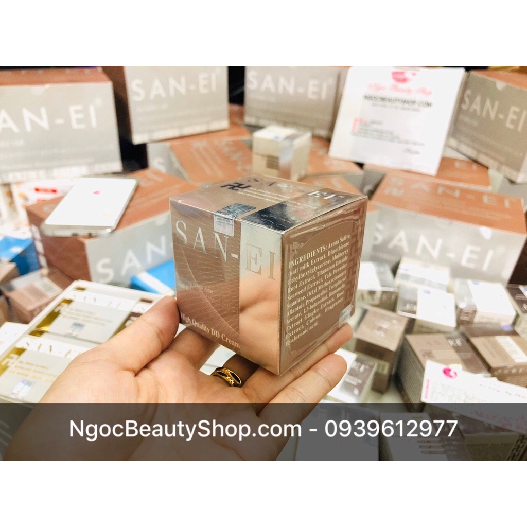 Kem dưỡng trắng da dành cho da mụn San-Ei The Face Cream Nhật Bản UV/30