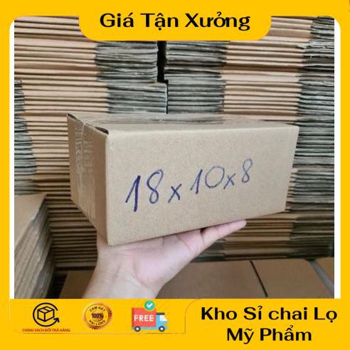 Hộp Carton Giá Rẻ ❤ TRÙM SỈ ❤ [18x10x8] Thùng Hộp Carton Đóng Gói Hàng , phụ kiện du lịch