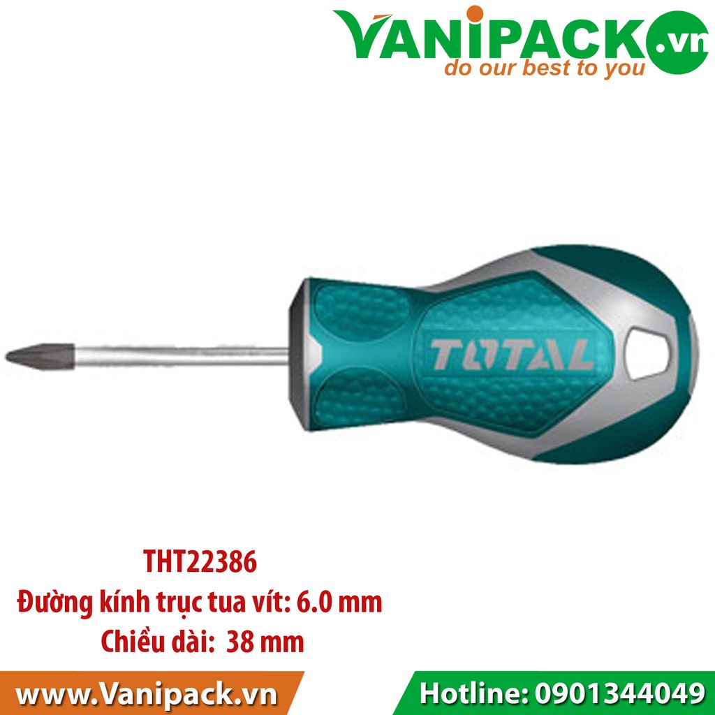 Tua vít bake 144-T 6 x 38mm Total THT22386