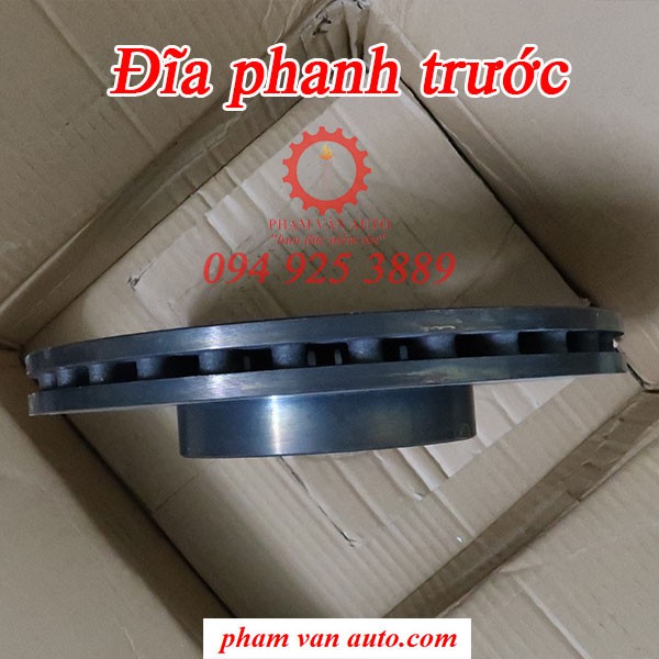 Đĩa Phanh trước Ford Transit - Đĩa Thắng Transit CHÍNH HÃNG mã 6C111125AB chính hãng giá rẻ Phạm Văn Auto