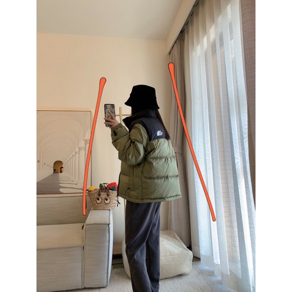 Áo khoác phao dày dặn ấm áp cho nam và nữ thương hiệu thời trang The North Face cao cấp