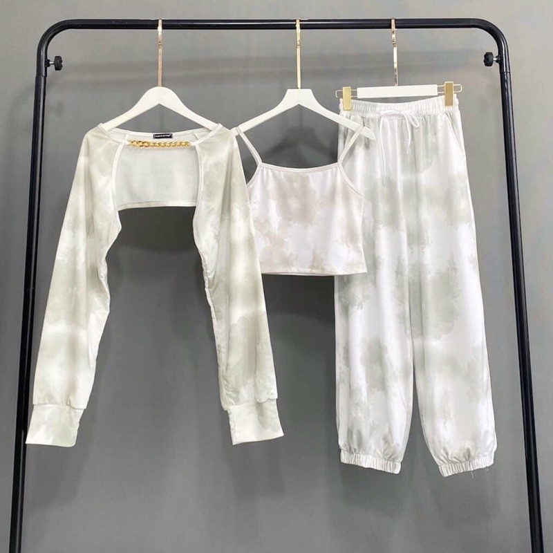 Cả Set Loang Màu Ảnh Thật(Set 3 Món)