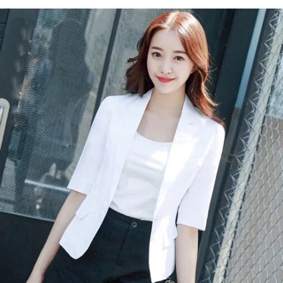 Áo Khoác vest tay lửng trẻ trung