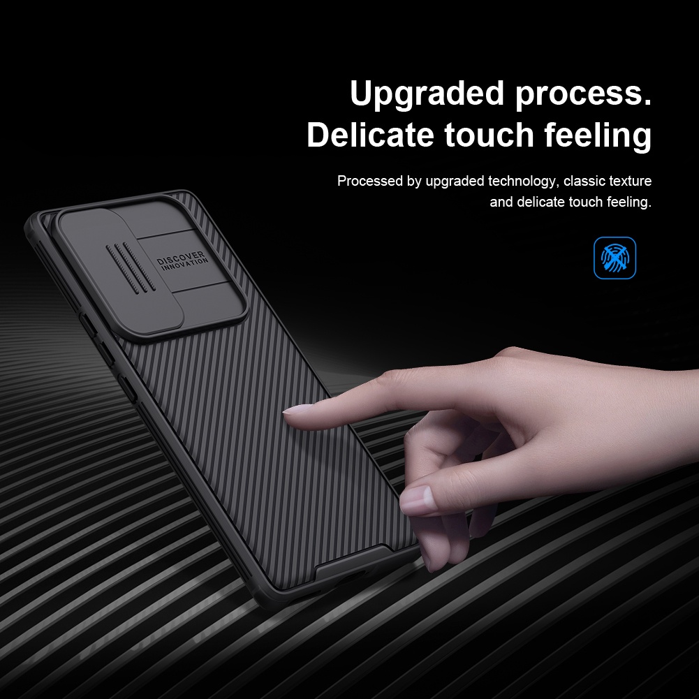 Ốp Điện Thoại Nillkin Bằng TPU + PC Chống Sốc Có Nắp Trượt Bảo Vệ Camera Cho Honor 70