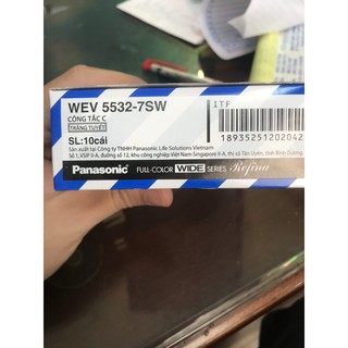 Hạt Công Tắc 2 Chiều Refina Panasonic ( hạt nhỏ) WEV 5532