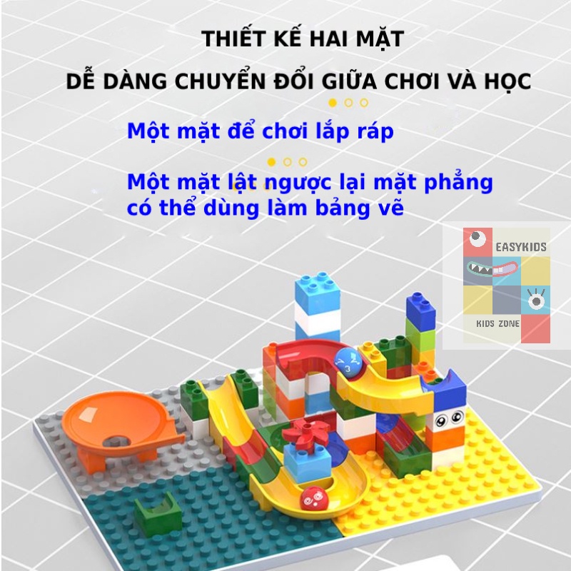 [Hơn 1000 chi tiết] Bàn lego, Bàn xếp hình đa chức năng giúp trẻ phát triển trí tuệ