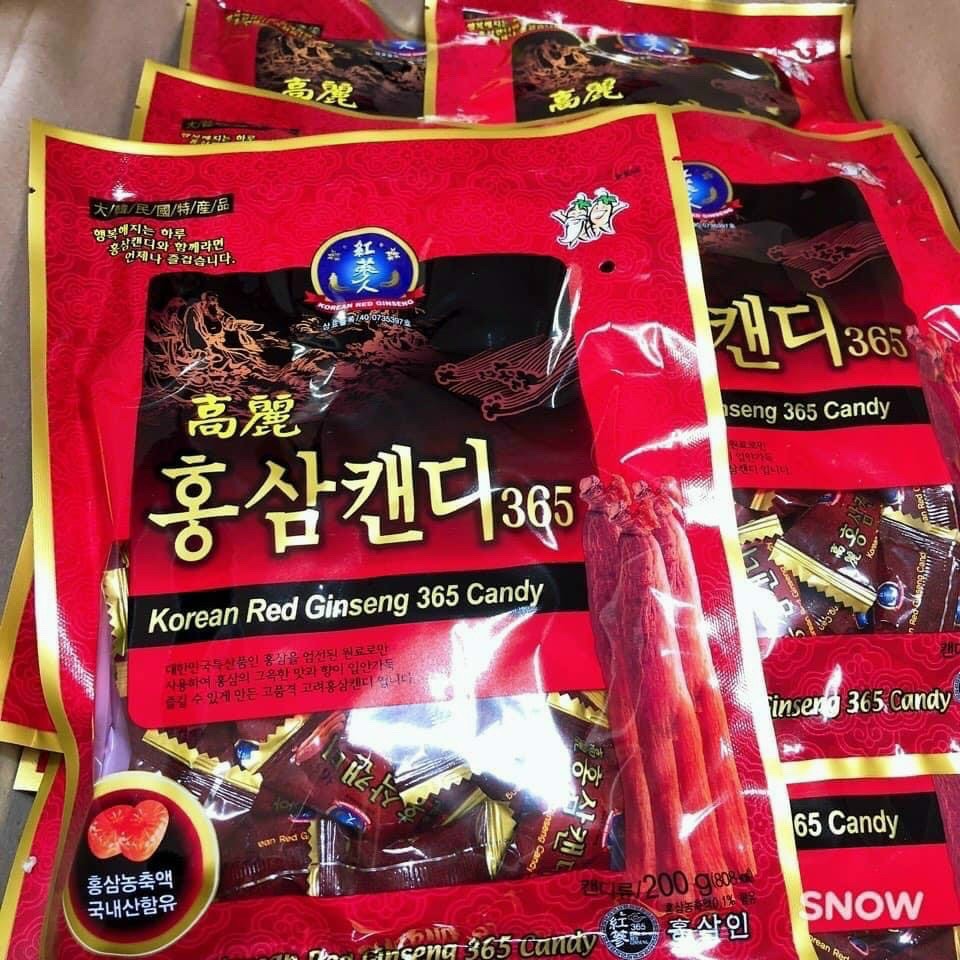 KẸO SÂM ĐỎ Hàn QUỐC 200G