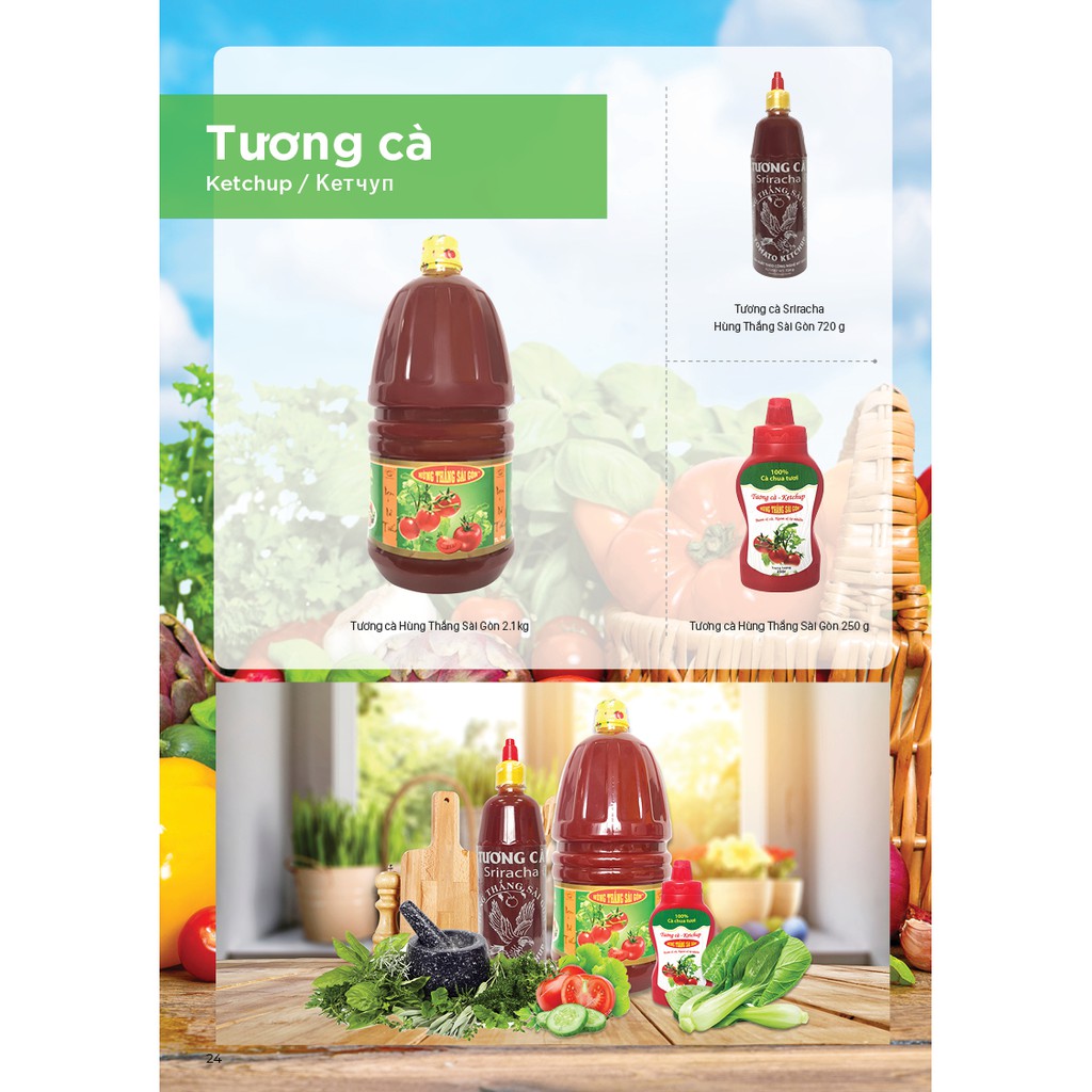Tương cà Hùng Thắng Sài Gòn 2.1kg