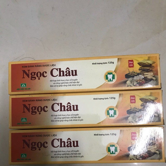 Kem đánh răng Ngọc Châu 125g