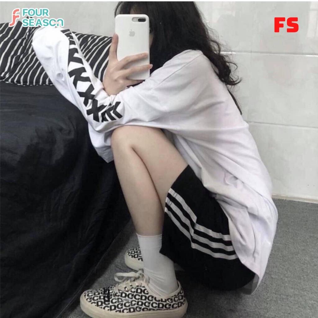 Quần short 3 sọc thể thao BS01 4S nam nữ street style phong cách ulzzang Hàn Quốc chất nỉ