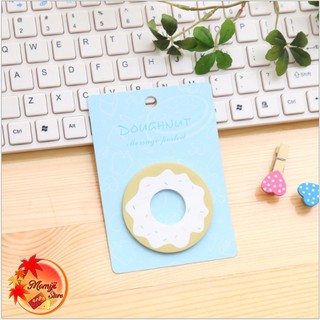 Note dễ thương nắm cơm bánh mỳ donut (Set 3c)