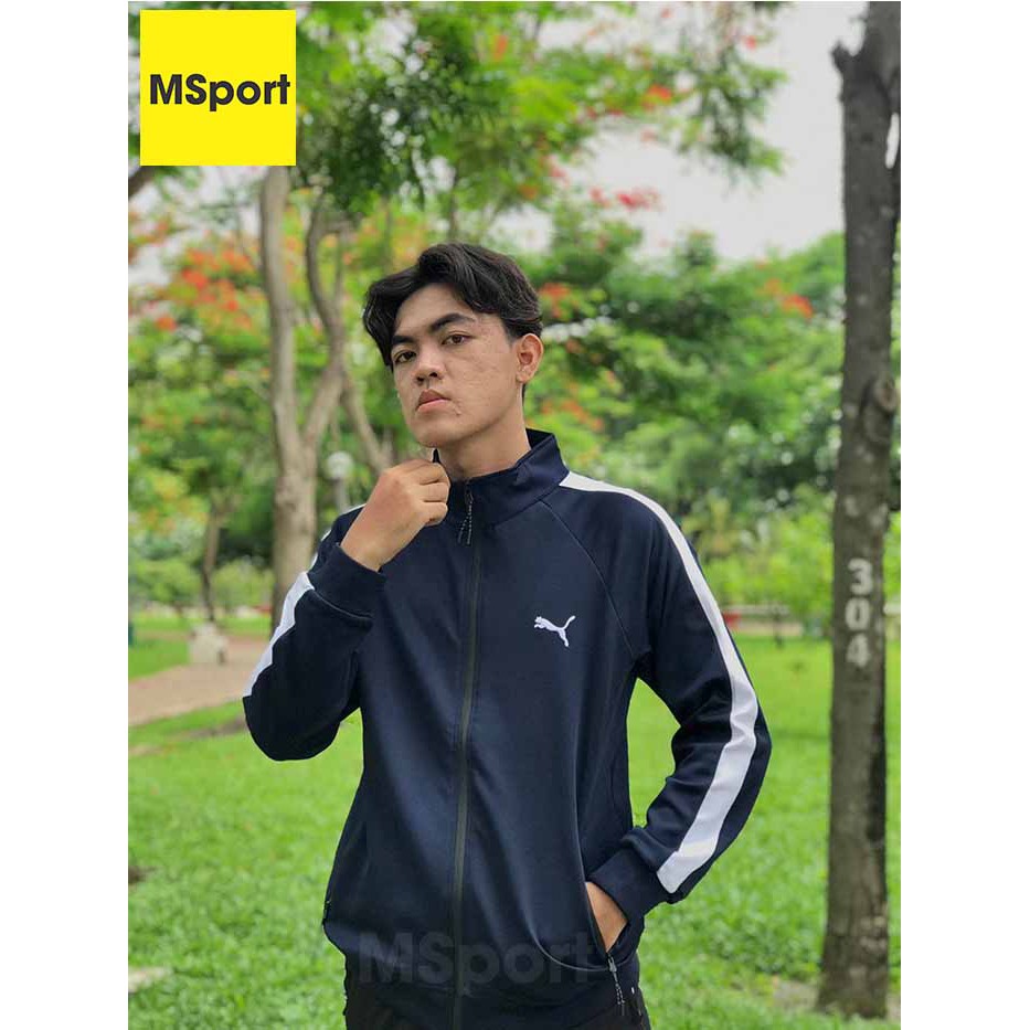 Mẫu Áo Khoác Thể Thao Nam Vải Thun Polyester 2 Da Cổ Cao Cao Cấp, Mặc Mát, Không Nhăn, Mềm Mịn