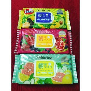 MẶT NẠ HOA QUẢ - SABORINO 32 MIẾNG