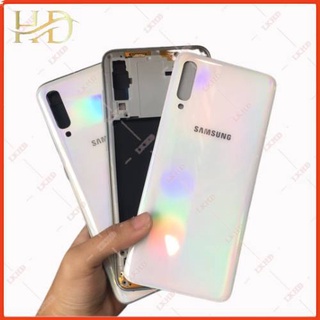 Bộ vỏ thay thế samsung a70 + khay sim