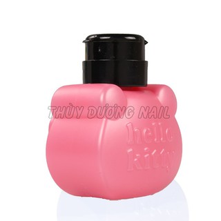 Bình đựng axeton Hello Kitty dung tích 250ml (màu ngẫu nhiên)
