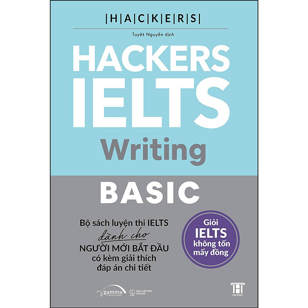 Sách - Combo: Hackers Ielts Basic: Reading + Listening + Writing + Speaking (4 cuốn)