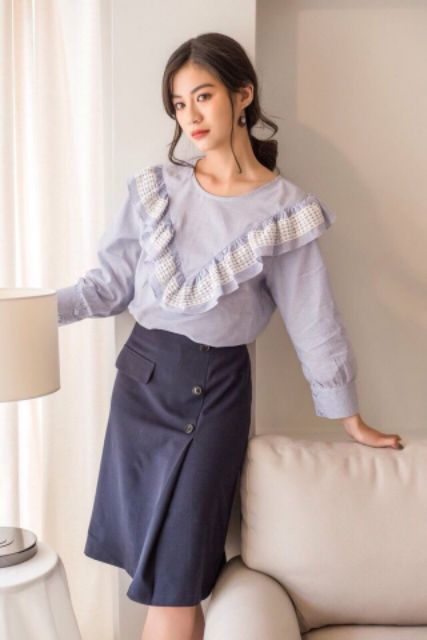 Áo bèo viền ren | BigBuy360 - bigbuy360.vn