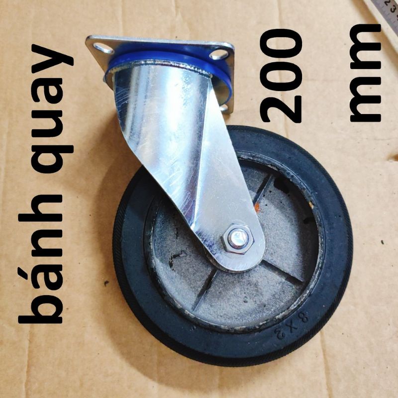 Bánh xe quay phi 200 gang đúc