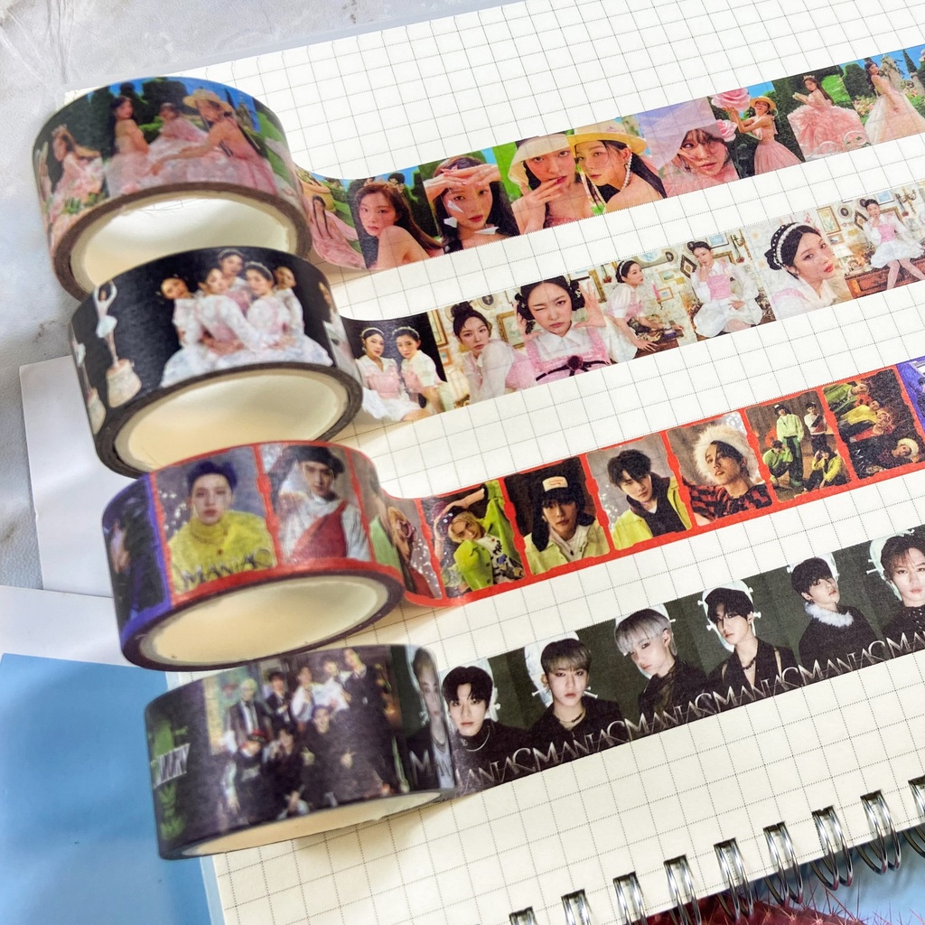 Stray Kids album  Sticker Re-vet The Festival 2022 Washi Tape Stickers