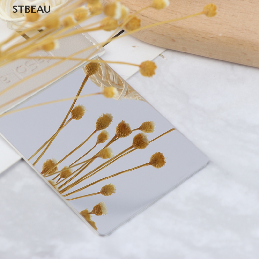 Gương Trang Điểm Mini Bỏ Túi Bằng Da PU Chống Vỡ MME