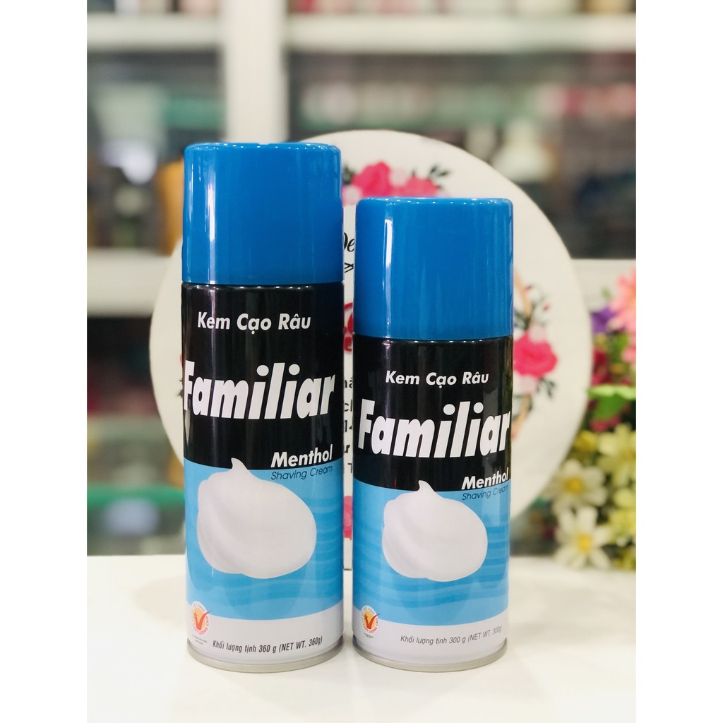 Kem cạo râu Familiar chai 300g - 360g