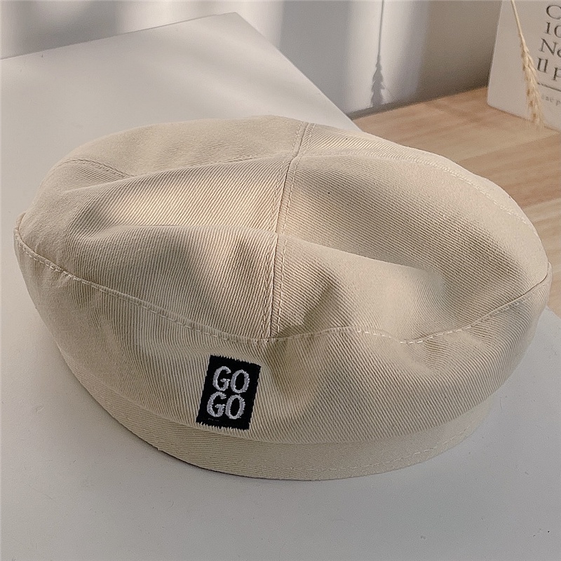 Mũ Beret Thêu Chữ Thời Trang Cho Bé