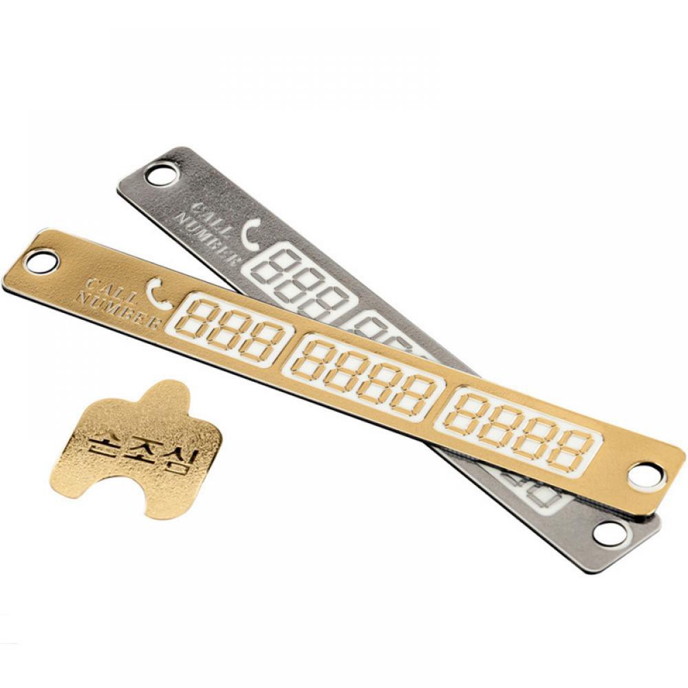 Vỉ dán số điện thoại trong xe hơi | BigBuy360 - bigbuy360.vn