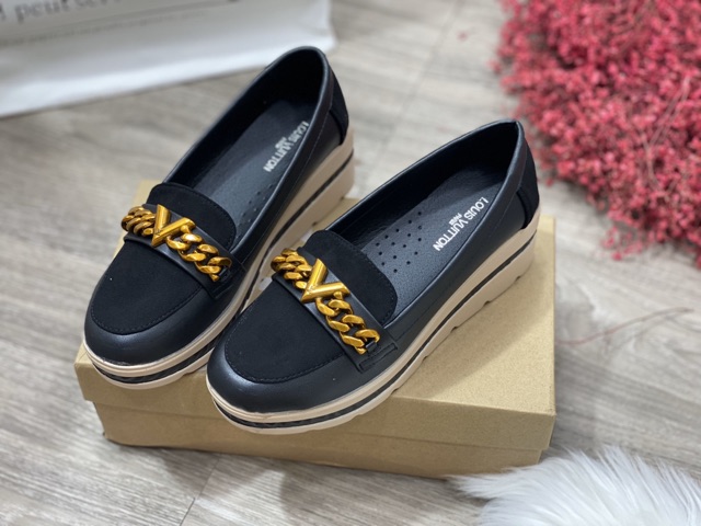 Giày slip on đế xuồng quai xích ngang spsl fullbox