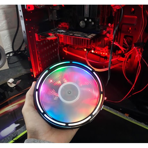 Quạt tản nhiệt CPU 775/1155/1151/AMD For Game LETO 2 - RGB