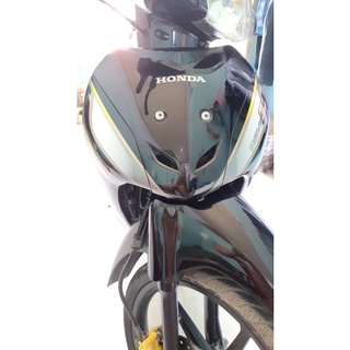  Bộ tem Wave S 100 màu đen 2008 hàng nhập Thái Lan chất lượng cao dành trang trí riêng cho dòng xe này 