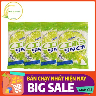 Combo 4 gói kẹo chanh muối thái lan 120g