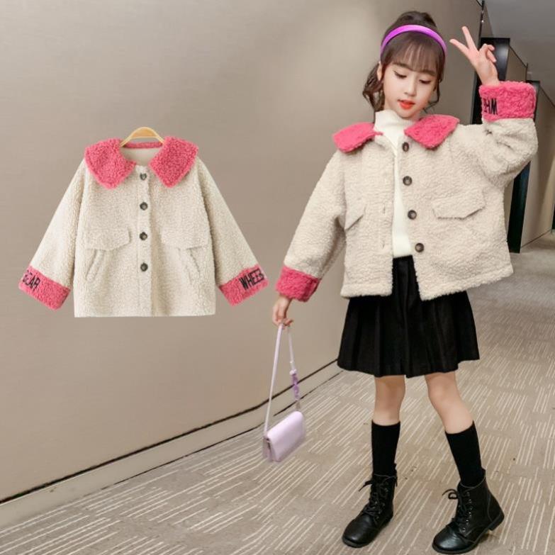 Áo khoác dạ cho bé gái (20kg - 50kg) ☑️ Thời trang dành cho bé gái 12 tuổi ☑️ (3 4 8 10 13 tuổi) ☑️ Thời trang size đạ