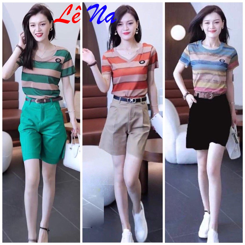 Set Bộ Áo Sọc Quần Tây SV32