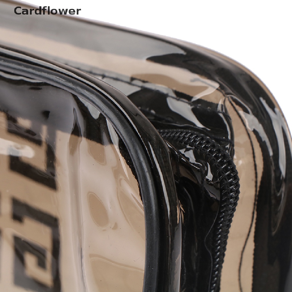 Túi Đựng Mỹ Phẩm Trong Suốt Có Khóa Kéo Tiện Lợi