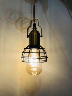 Đèn thả đui đồng rọ sắt( chưa kèm bóng)