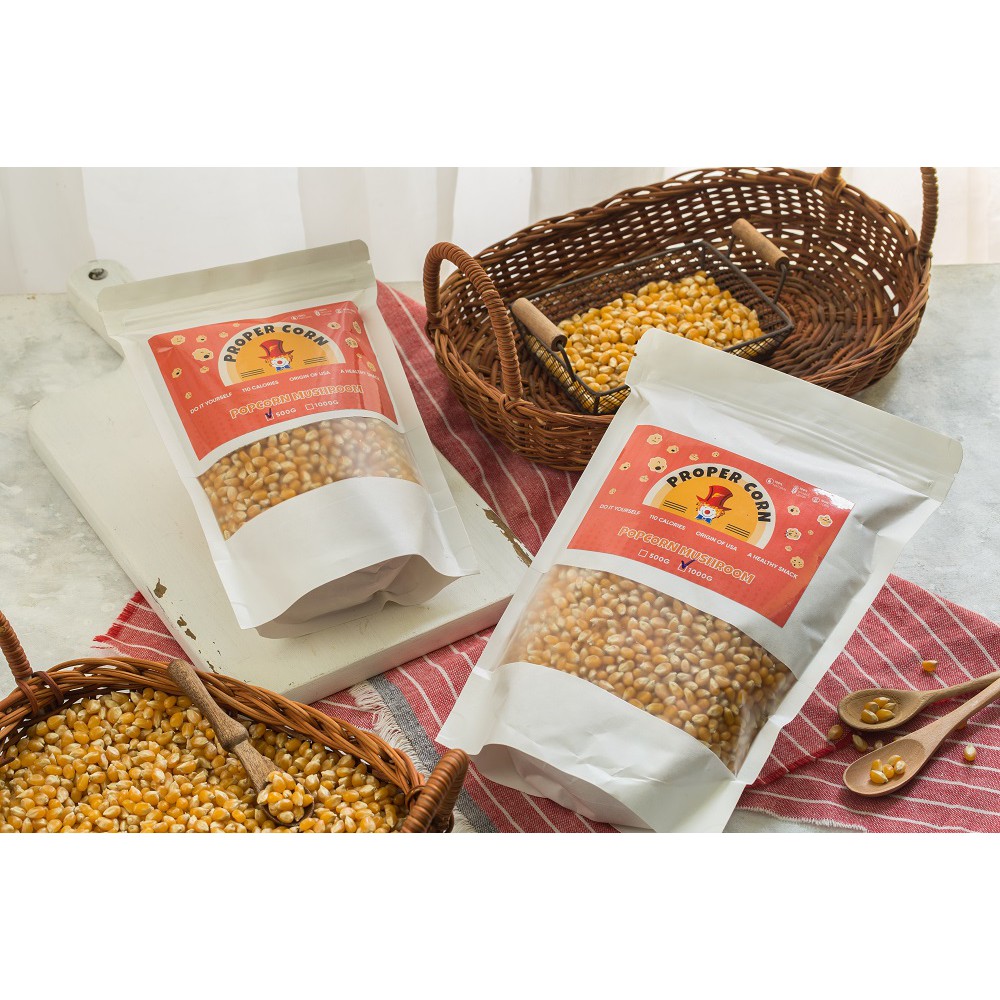 1Kg Ngô Mỹ, 500Gr Bơ & 150Gr Bột Phomai làm bắp rang bơ tại nhà