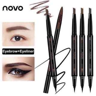 Chì kẻ mày kẻ mắt Novo 2in1