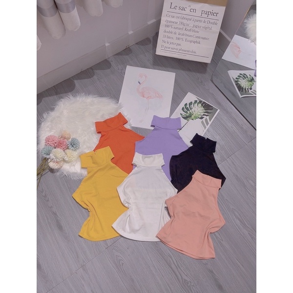 Áo cổ yếm chất borip siêu mịn siêu co dãn - freesize dưới 55kg - carotshop | BigBuy360 - bigbuy360.vn