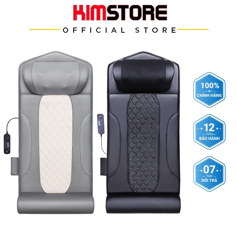 Nệm massage toàn thân YJ307 chất liệu da cao cấp, đệm massage đa năng - Bảo hành 12 tháng