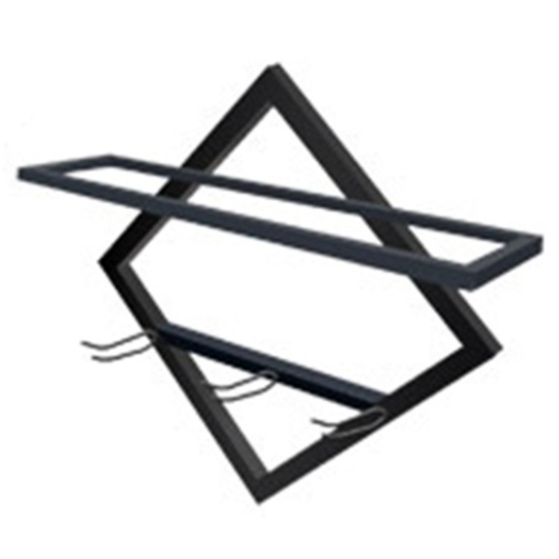 Giá Đỡ Chai Rượu Treo Tường Trang Trí Nhà Bếp/Quán Bar