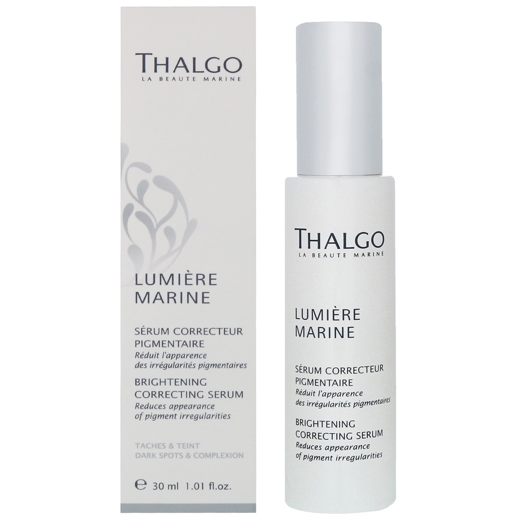 Tinh chất điều chỉnh đốm nâu, nám và trắng sáng da THALGO 30ml - Brightening Correcting Serum